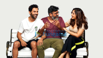 On the sets of the movie Badhaai Do