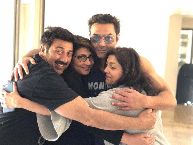 Bobby Deol wishes brother Sunny Deol on his birthday with an adorable picture Bobby Deol wishes brother Sunny Deol on his birthday with an adorable picture