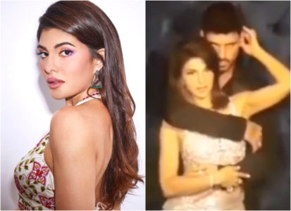 Jacqueline Fernandez and Michele Morrone shoot a project in Dubai