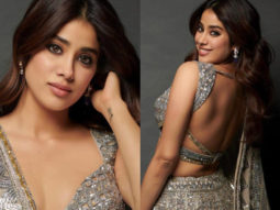 Janhvi Kapoor makes a case for metallic desi fashion for her latest festive look