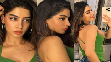 Khushi Kapoor raises heat in a gorgeous backless halter top