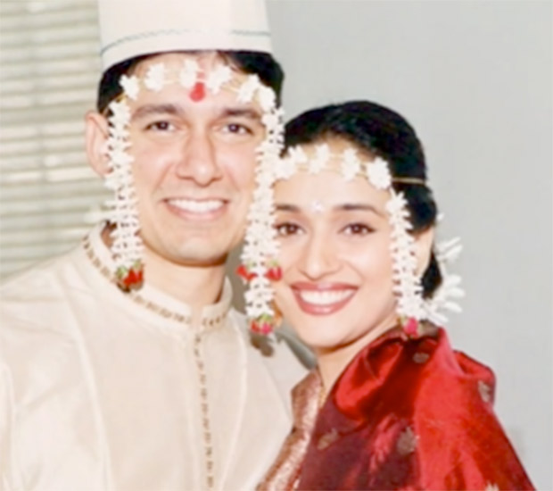 Madhuri Dixit shares throwback pictures with husband Shriram Nene on their 22nd marriage anniversary