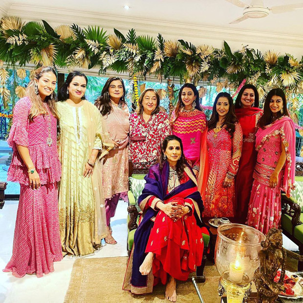 Mira Kapoor, Padmini Kolhapure, Rima Jain and others attend Sunita Kapoor’s Karwa Chauth pooja, see inside photos