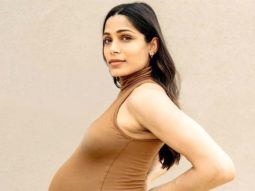 Mom-to-be Freida Pinto pens a heartfelt note for new moms along with a stunning picture flaunting her baby bump