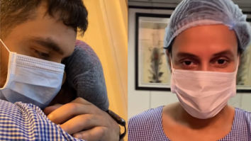 Neha Dhupia gets emotional before her delivery, hugged husband Angad Bedi, watch video