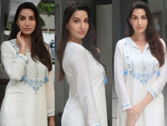 Nora Fatehi dazzles in desi attire with a Chanel bag worth Rs. 12 lakh Nora Fatehi dazzles in desi attire with a Chanel bag worth Rs. 12 lakh