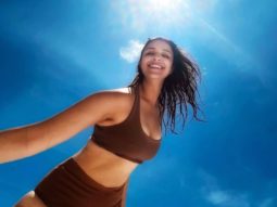 Parineeti Chopra looks radiant in a brown bikini during her vacation in Maldives