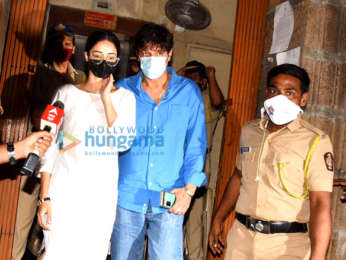 Photos: Ananya Panday and father Chunky Pandey snapped leaving the NCB Office