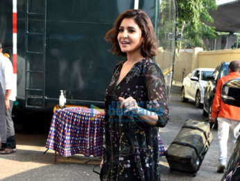 Photos: Anushka Sharma snapped at a photoshoot in Mumbai