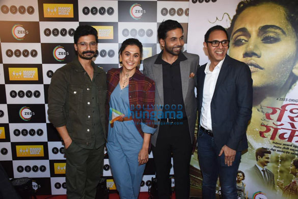 Photos: Celebs grace the screening of Rashmi Rocket Photos: Celebs grace the screening of Rashmi Rocket