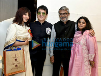 Photos: Rajinikanth, Manoj Bajpayee, Kangana Ranaut, Dhanush and others snapped in Delhi for National Awards 2021 ceremony