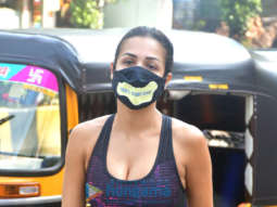 Photos: Malaika Arora spotted at Diva Yoga studio in Bandra