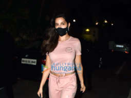 Photos: Nora Fatehi snapped at a clinic in Bandra