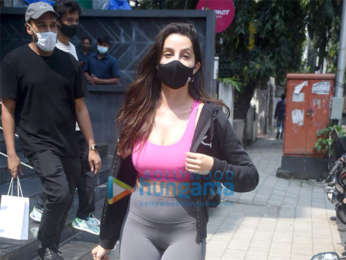 Photos: Nora Fatehi snapped in Bandra