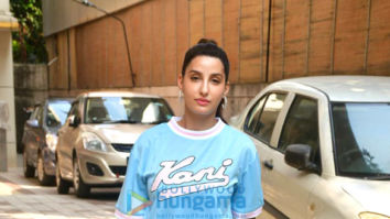 Photos: Nora Fatehi spotted outside a dance class in Khar