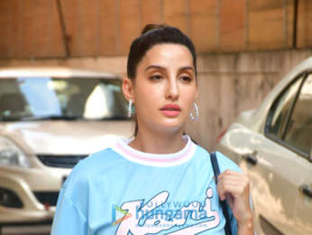 Photos: Nora Fatehi spotted outside a dance class in Khar