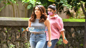 Photos: Radhika Madan snapped on location in Bandra