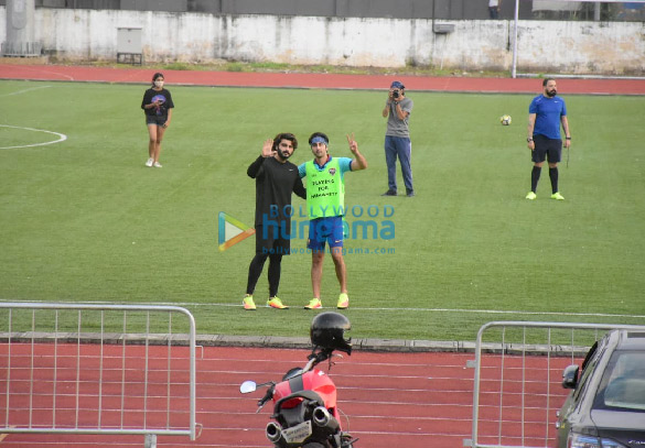 Photos: Ranbir Kapoor, Arjun Kapoor and others snapped at football match in Bandra