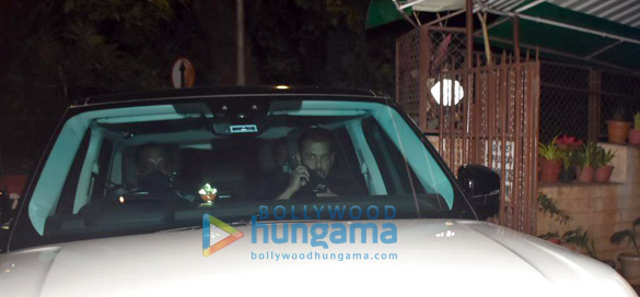 Photos: Salman Khan and Sunil Grover spotted at Shankar Mahadevan’s dubbing studio in Bandra
