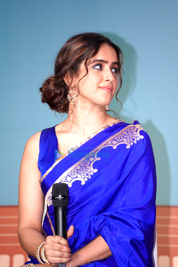 photos sanya malhotra and abhimanyu dassani snapped at the trailer launch of meenakshi sundareshwar 4