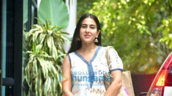 Photos: Sara Ali Khan spotted at Maddock Films office