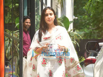 Photos: Sara Ali Khan spotted at Maddock Films office