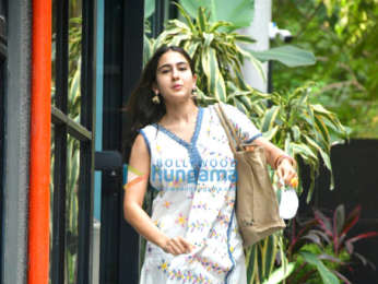 Photos: Sara Ali Khan spotted at Maddock Films office