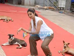 Photos: Shilpa Shetty spotted at Film City