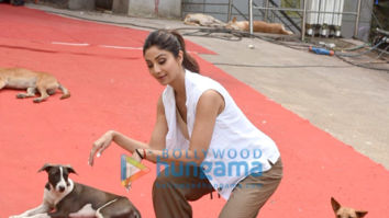 Photos: Shilpa Shetty spotted at Film City