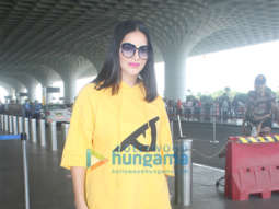 Photos: Sunny Leone and Rajkummar Rao snapped at the airport