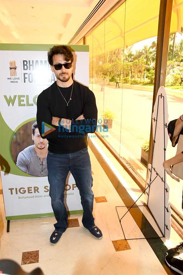 photos tiger shroff graces the launch of the urban forests and climate change by bhamla foundation 7