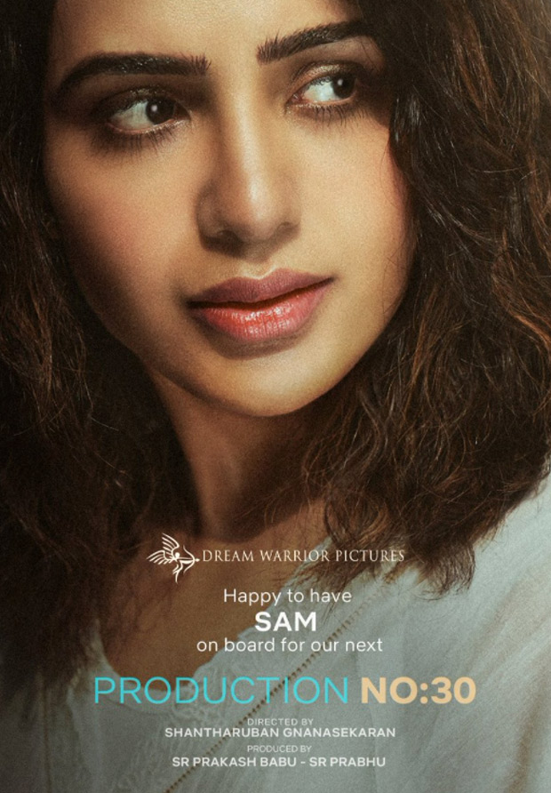 Samantha Ruth Prabhu to star in Dream Warrior Pictures’ next