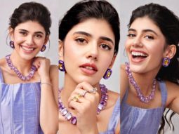 Sanjana Sanghi looks like a festive wonder as she campaigns for Swarovski Crystals
