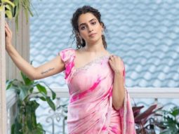 Sanya Malhotra is a desi doll in a beautiful Shehla Khan saree