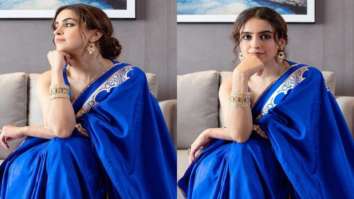 Attractive Blue Color Rich Pallu & Jacquard Work Silk Saree