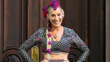 Sarah Jessica Parker dons a Falguni and Shane Peacock lehenga worth Rs. 3,30,000 for a scene in And Just Like That