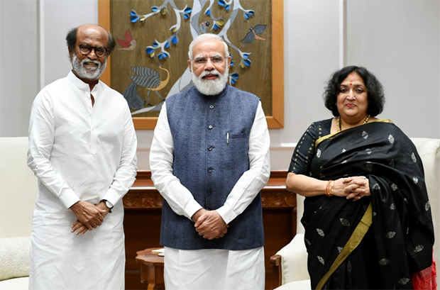 Rajinikanth meets Prime Minister Narendra Modi, President Ram Nath Kovind, see photos Rajinikanth meets Prime Minister Narendra Modi, President Ram Nath Kovind, see photos
