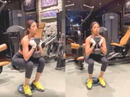 Shilpa Shetty begins her week by pulling off complicated workout routine: ‘You don’t find willpower, you create it’; watch video