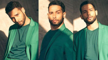 Siddhant Chaturvedi mesmerises with his charm in a bottle green suit