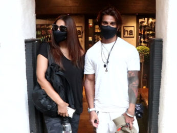 Snapped: Bipasha Basu with Karan Singh Grover at a Salon in Bandra, Mumbai Snapped: Bipasha Basu with Karan Singh Grover at a Salon in Bandra, Mumbai