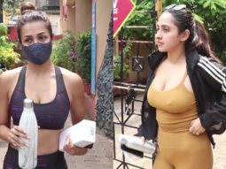 Snapped: Malaika Arora and Akansha Ranjan Kapoor at Diva Yoga in Bandra, Mumbai