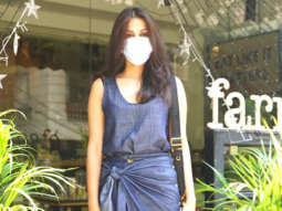 Snapped: Rhea Chakraborty at a Cafe in Bandra, Mumbai
