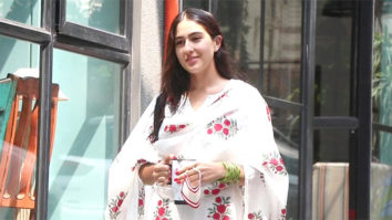Snapped: Sara Ali Khan at the office of Maddock films in Khar, Mumbai