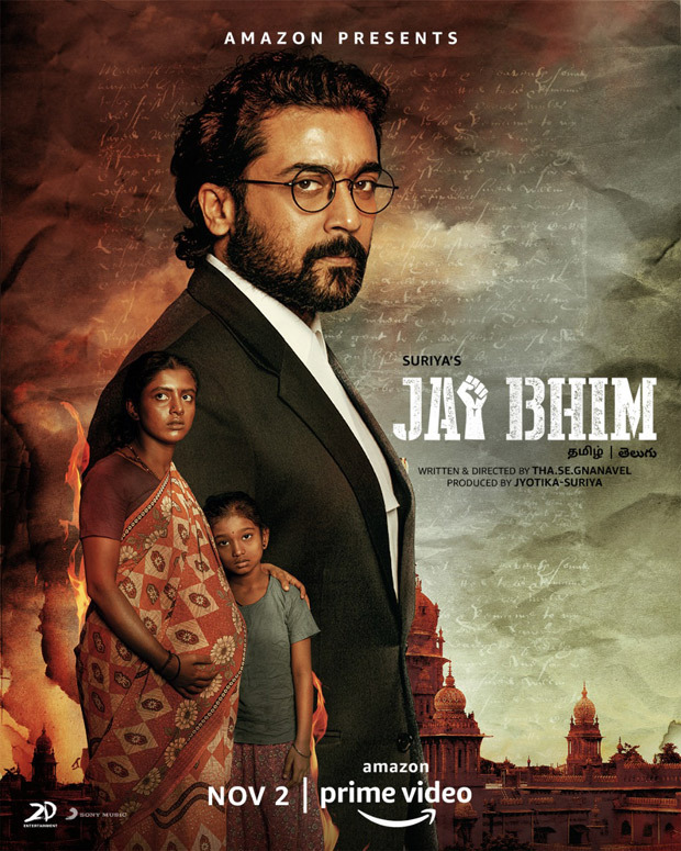 Suriya starrer Jai Bhim to premiere on November 2 on Amazon Prime Video 