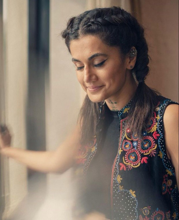 Taapsee Pannu makes a boho appearance in a gorgeous embroidered