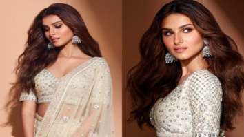 Tara Sutaria looks magnificent in an ivory Anita Dongre lehenga set worth nearly Rs. 3 lakh