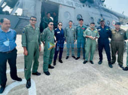 On The Sets Of The Movie Tejas