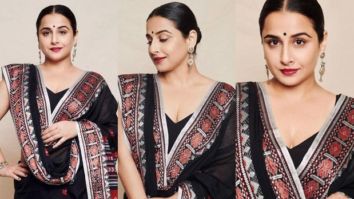 Vidya Balan adds a modern twist to her authentic handwoven saree Vidya Balan adds a modern twist to her authentic handwoven saree