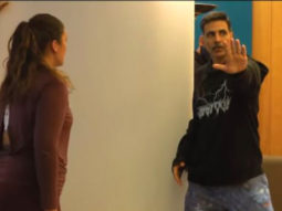 Huma Qureshi says it was fun to get beaten up by Akshay Kumar; see BTS video