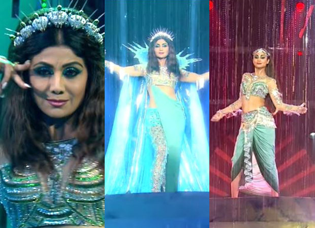 WATCH: Shilpa Shetty looks stunning in a shimmery outfit as she performs to the song Nadiyon Paar on the stage of Super Dancer 4 finale